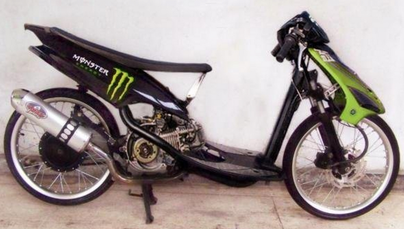 modifikasi motor drag