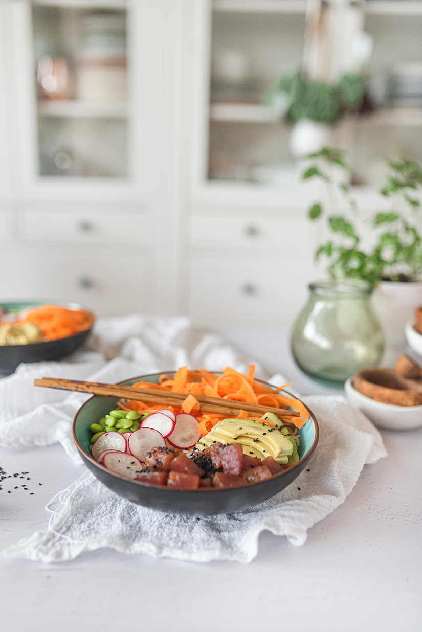 LES petites CHOSES DU DIMANCHE: Poke bolw de atún