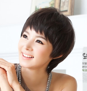 Model rambut pendek wanita korea