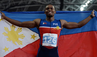 Filipino-American Eric Cray will run in the 400m Hurdles for the Philippines in Rio on Monday.