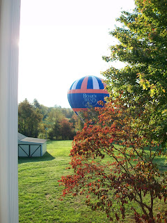 Balloon ride lands on Forsytnia Hill in Charlottesville, Virginia