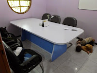 Interior Ruang Meeting - Meja Meeting kapasitas 6 orang dilengkapi electrical