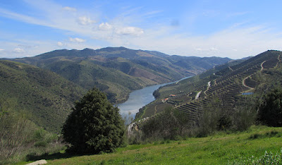 vista do rio no alto do vale