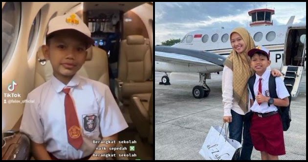 Dulu Ngamen di Jalanan, Kini Farel Prayoga Berangkat ke Sekolah Naik Jet Pribadi, Ini Potretnya