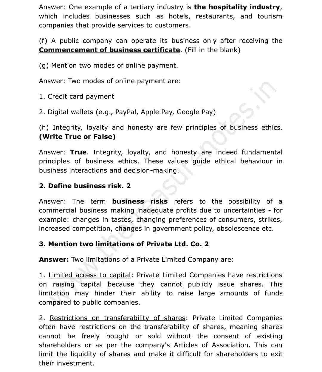 AHSEC Class 11 Business Studies Solved Question Paper 2023 [HS 1st year Business Studies Solved Question Paper 2023], AHSEC Class 11 Business Studies Question Paper Solution 2023 [HS 1st year Business Studies Question Paper Solution 2023]