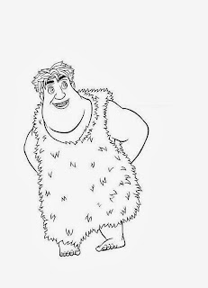 Desenhos de Os Croods para Colorir