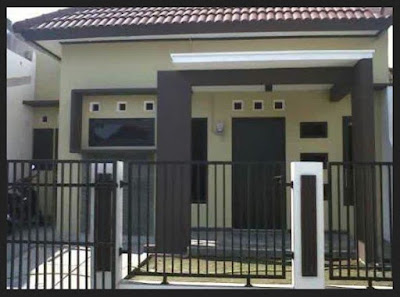 Contoh pagar rumah minimalis sederhana