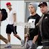 Zayn Malik y Louis Tomlinson abordando su jet privado en Sydney, Australia!