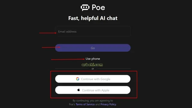 تنزيل تطبيق Poe لتشغيل chatgpt-4 مجانا