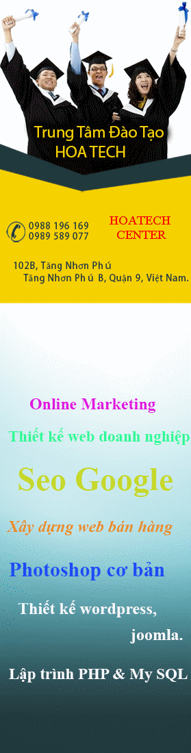 HỌC THIẾT KẾ WEB