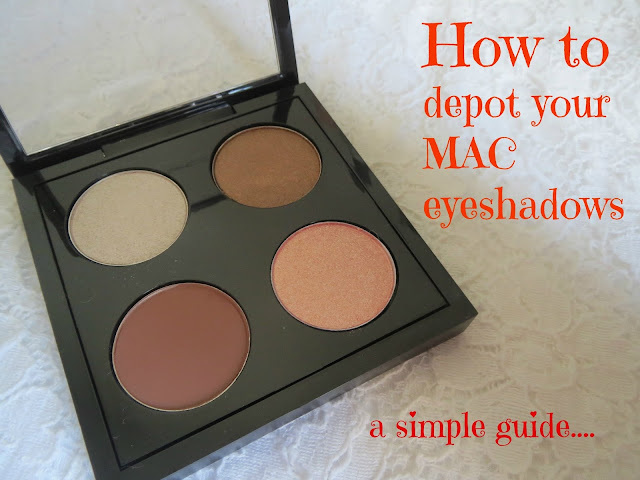 How to depot your Mac eyeshadows