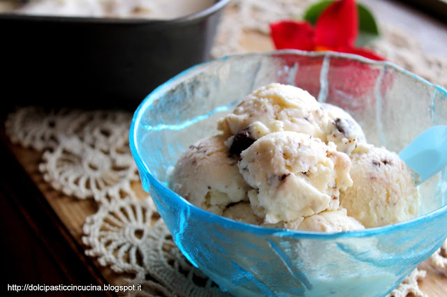 gelato stracciatella senza gelatiera