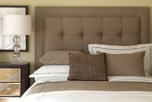 The Luxurious Life: Ethan Allen Upholstered Headboards