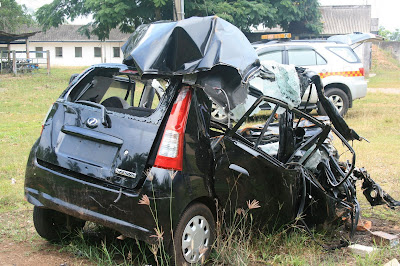 Road Safety Talks: Crash of Unlucky Perodua Viva