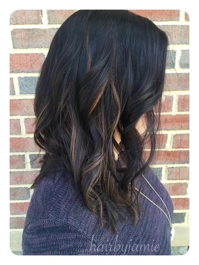 highlights for black hair 