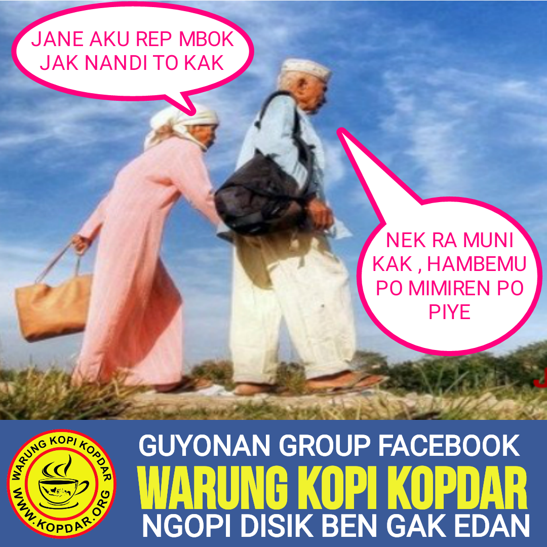 GAMBAR LUCU BAHASA JAWA 2017 WARUNG KOPI KOPDAR