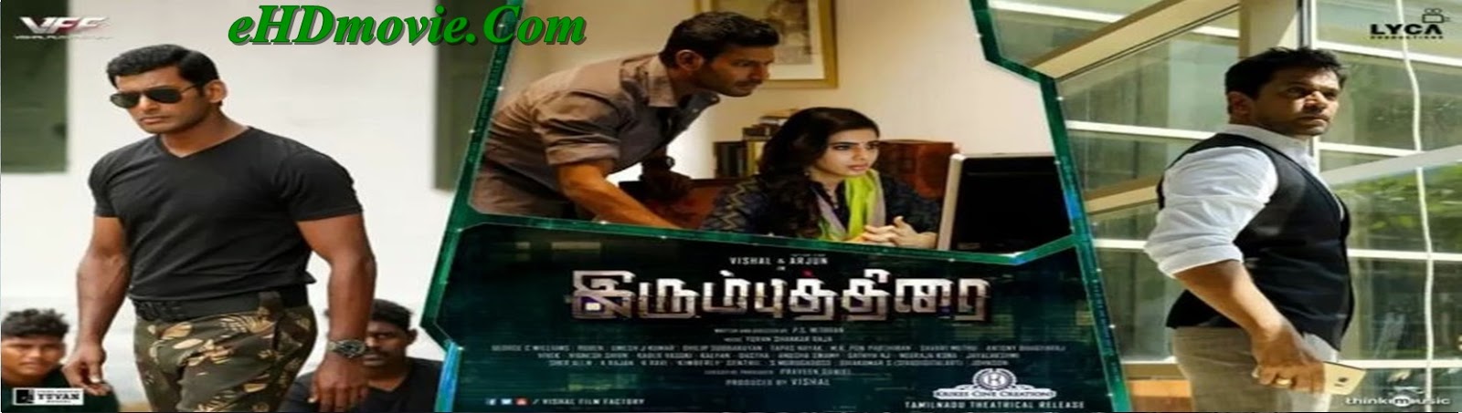 Irumbu Thirai 2018 Full Movie Tamil 720p - HEVC ORG HDRip 700MB - 1.5GB ESubs Free Download