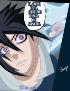 sasuke vs raikage Manga