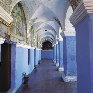 Interior del monasterio de Santa Catalina