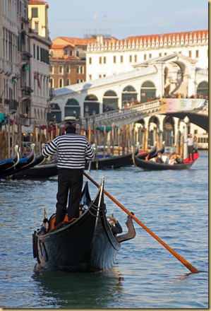 Gondola at Rialto