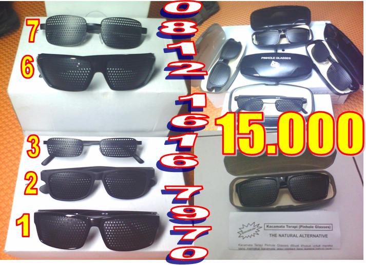 Nhikoyum Kacamata Terapi Pinhole Glasses Rp 15 000