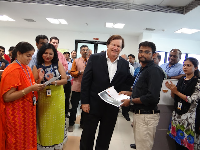 Vee Technologies USA team at Chennai facility for the reward and recognition program