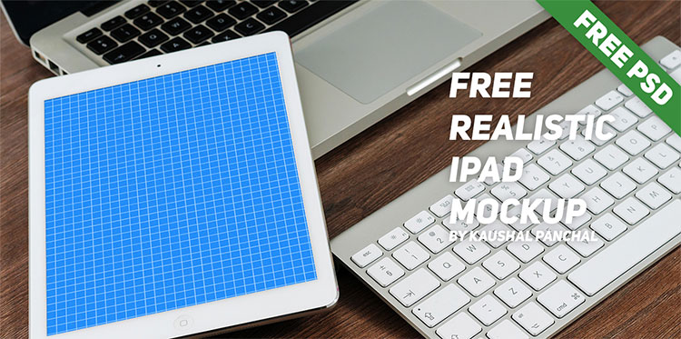 Free Realistic iPad Mockup