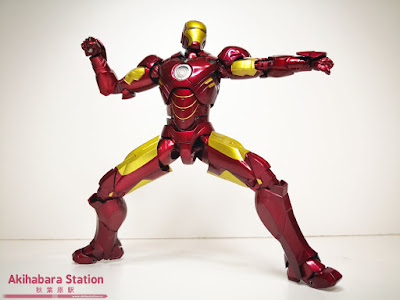 S.H.Figuarts Iron Man Mk IV + Hall of Armor de Iron Man 2 - Tamashii Nations