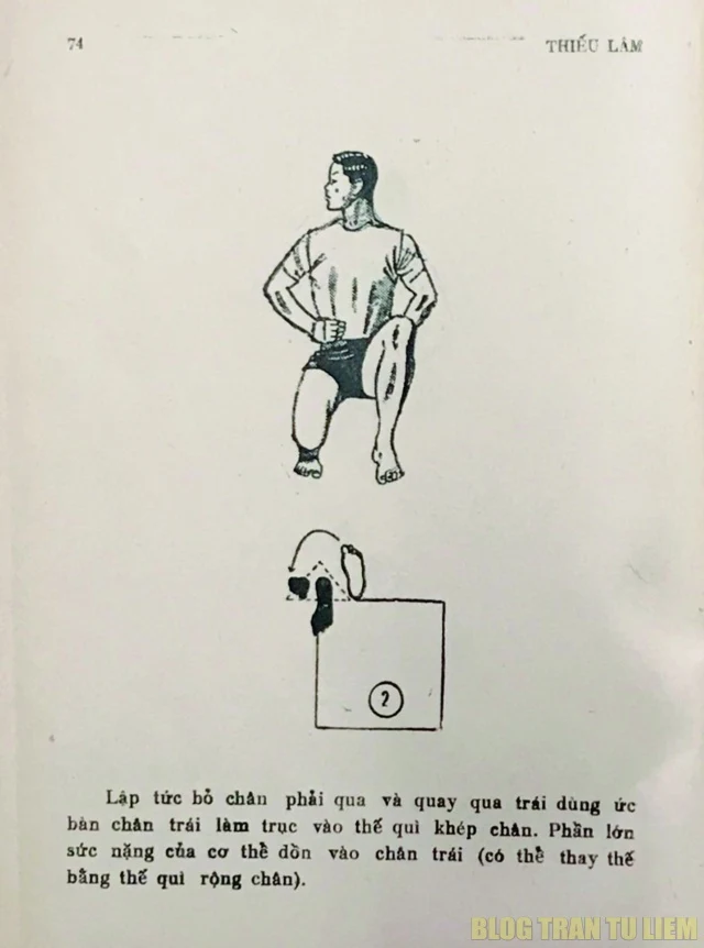 Sách Võ Thuật: THIẾU LÂM CĂN BẢN - trang 74