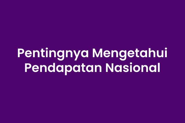 Pendapatan Nasional, Pendapatan Nasional Suatu negara