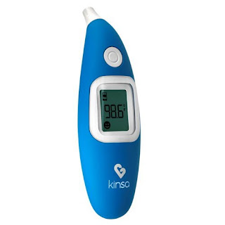 Another excellent remote (for ear) thermometer: the Kinsa Ear