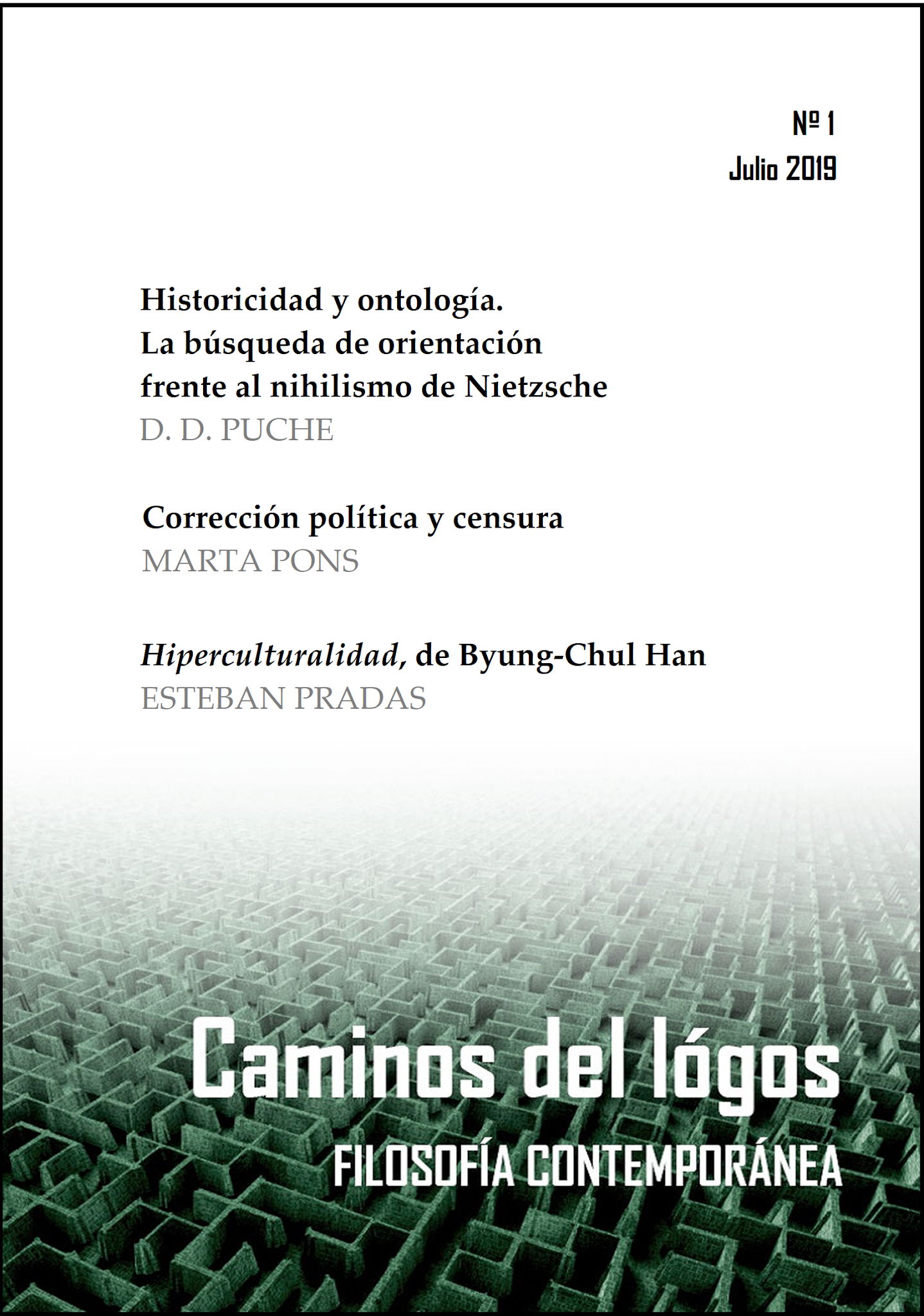Revista Caminos del lógos. Filosofía y humanidades.