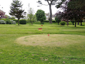 Putting Green at Beach Gardens in Swanage, Dorset. Photo by Tiger Pragnell, May 2018