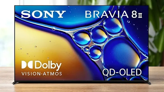 QD-OLED panel architecture and XR AI processor inside Sony Bravia 8 II TV