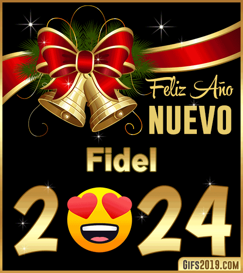 Feliz año nuevo 2024 Fidel