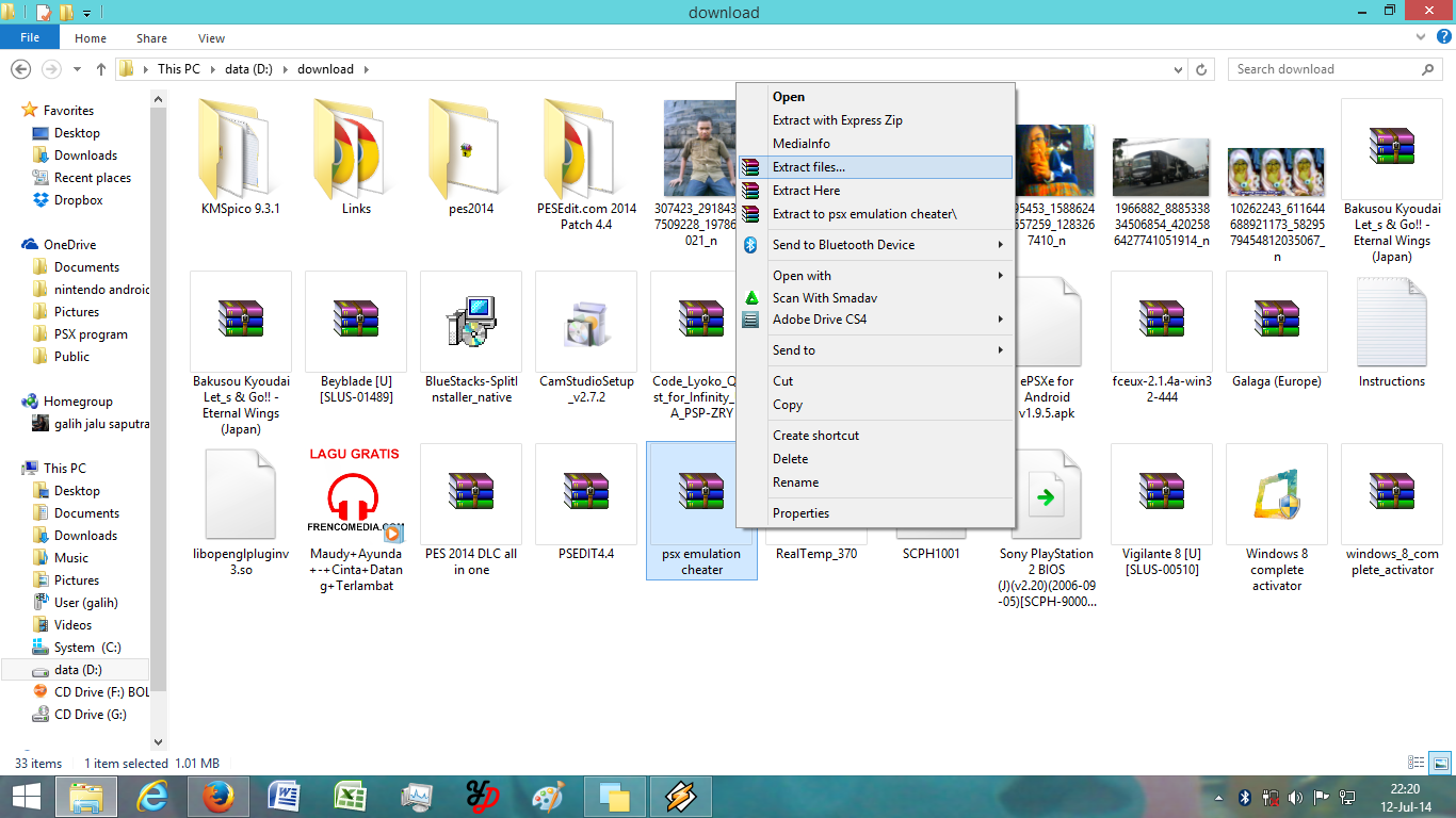 Galih Jalu Saputra: PSX Emulation Cheater, Program Cheat ...