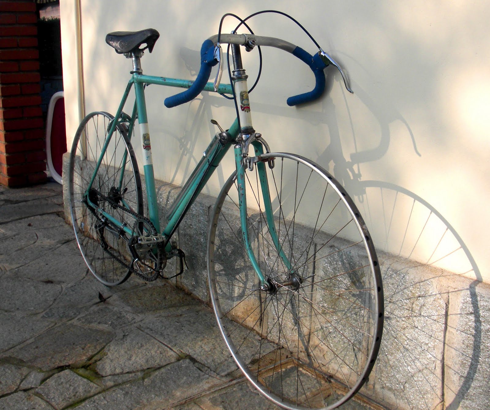 bicicletta d'epoca stemma aquila cicla