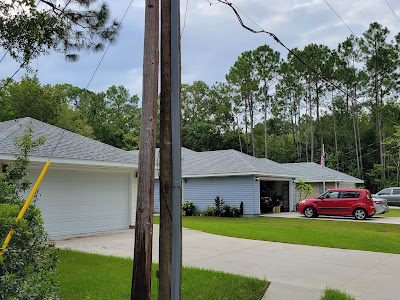 New homes built on N Orange Street in West Augustine Florida