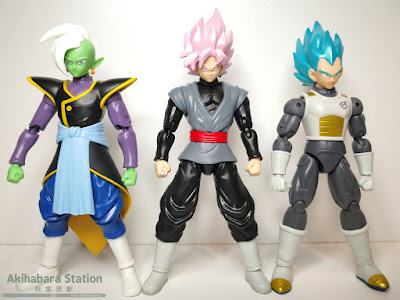 Review de las Dragon Stars Series vol.4; Super Saiyan Blue Vegeta, Super Saiyan Rosé Goku Black y Zamasu 