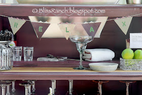 Dresser Turned Portable Bar, Bliss-Ranch.com