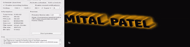 3D Text Glowing animation using html and css