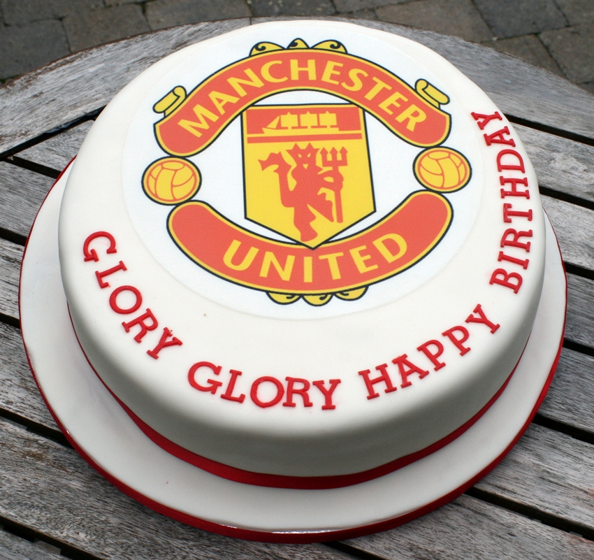 The Perfectionist Confectionist Glory Glory Man United