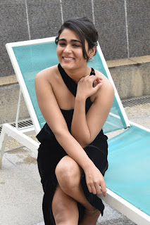 Shalini Pandey Hot Pics in Black Dress