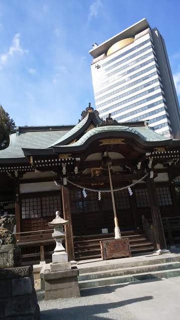 多摩市の白山神社