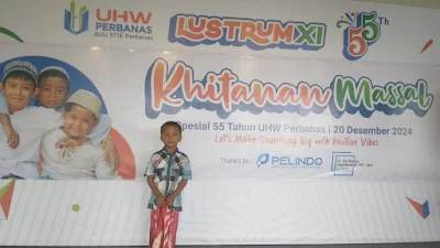 Dies Natalis ke-55, UHW Perbanas Gelar Khitan Massal