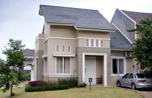 Gambar Cat Rumah Minimalis Warna Cream atau Krem Gambar Cat Rumah Minimalis Warna Cream atau Krem