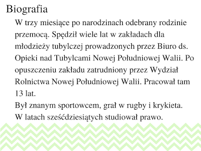 skradzione pokolenie, 13 lat w Wydziale Rolnictwa, studiowanie prawa, Burnum Burnum