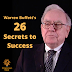 Warren Buffet's 26 Secrets to Success | Summary
