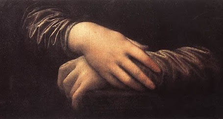 Detalle. Gioconda. Leonardo Da Vinci