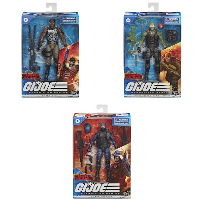 Target Exclusive G.I. Joe Classified Series COBRA Island Wave Action Figures by Hasbro